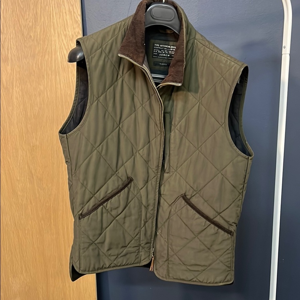 J Crew Sussex Quilted Vest